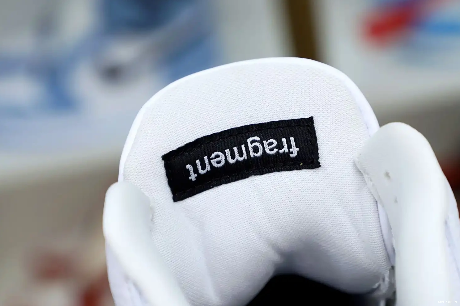 'WHITE' Kimikick RETRO DESIGN X FRAGMENT 3 AIR JORDAN SP 0708
